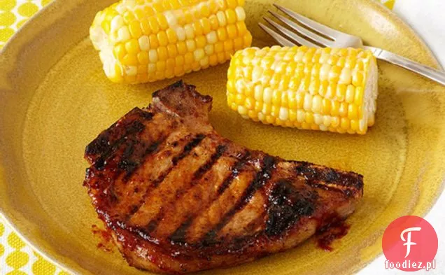 Klasyczne kotlety wieprzowe z grilla