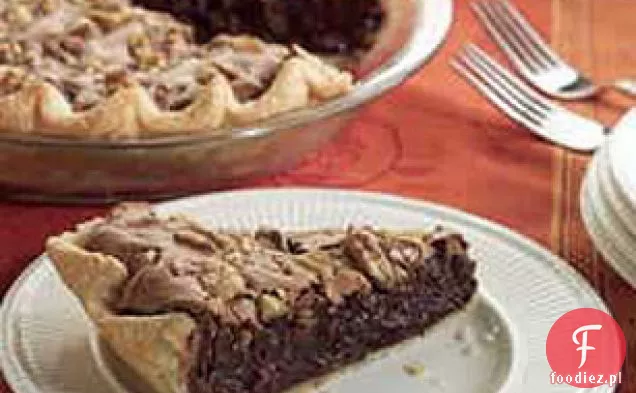 Fudgy Walnut Pie