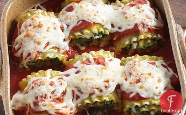 Szpinakowe Roladki Lasagne