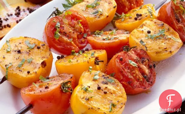 Grillowane pomidory z bazylią Vinaigrette