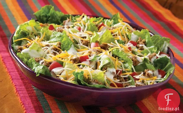Sześciowarstwowa Sałatka Taco