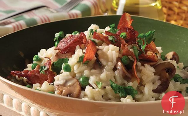 Kremowe Risotto Z Serem Pleśniowym