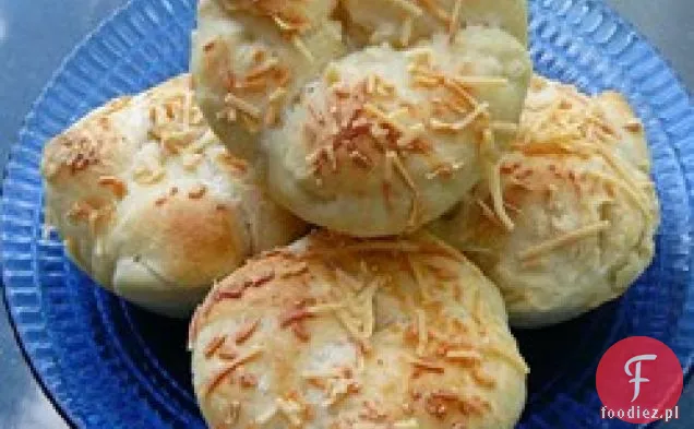 Parmezan Crusted Dinner Rolls