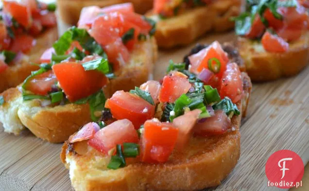 Basil & Tomato Bruschetta