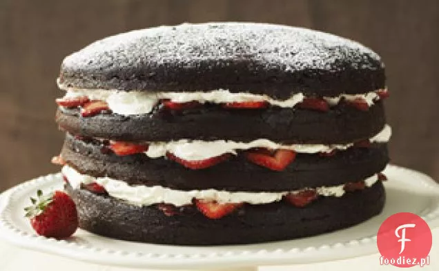 Tort Dwuwarstwowy Czekoladowy