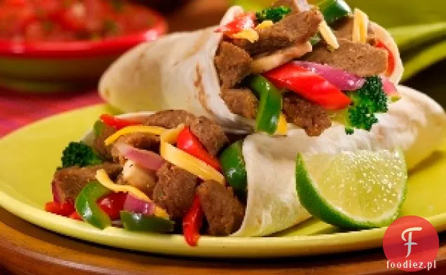 Skwierczący Stek Fajitas