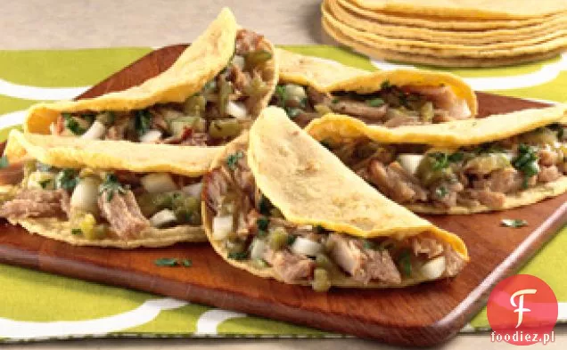 Pulled-Wieprzowe Miękkie Tacos