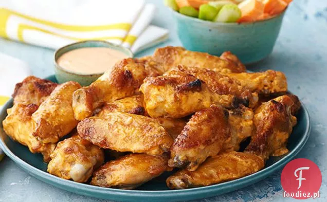 Hot & Spicy Grillowane Skrzydełka Z Kurczaka