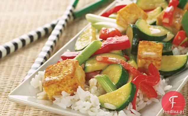 Kokosowo-Curry Tofu Stir-Fry