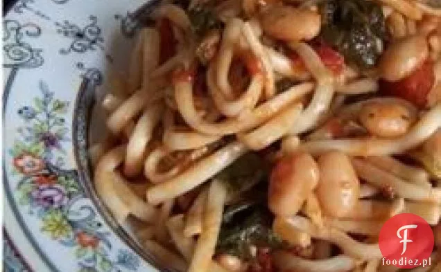 Wegetariańskie Cannelloni Nad Linguine