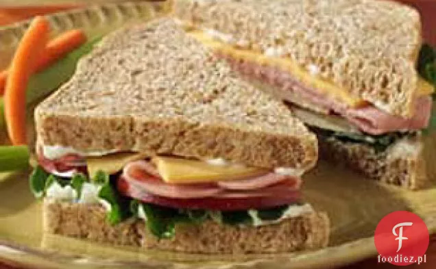 Kanapki Z Szynką I Jabłkiem