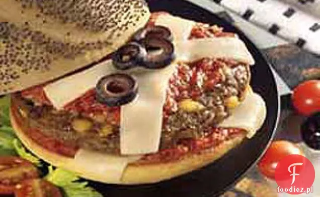 Podwójny Ser Pizza Burger