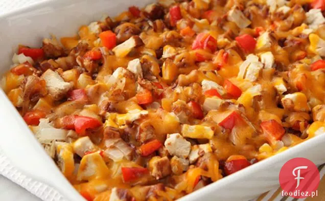 Serowa Zapiekanka Z Kurczaka I Ziemniaków