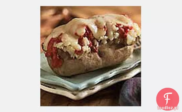 Cheesy Pizza Pieczone Ziemniaki