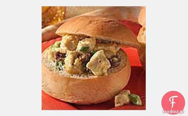 Curry Chicken Party Rolls