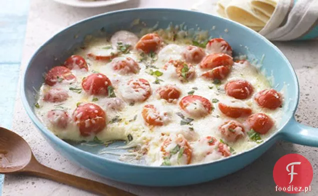 Pomidorowo-Bazyliowy Queso Fundido