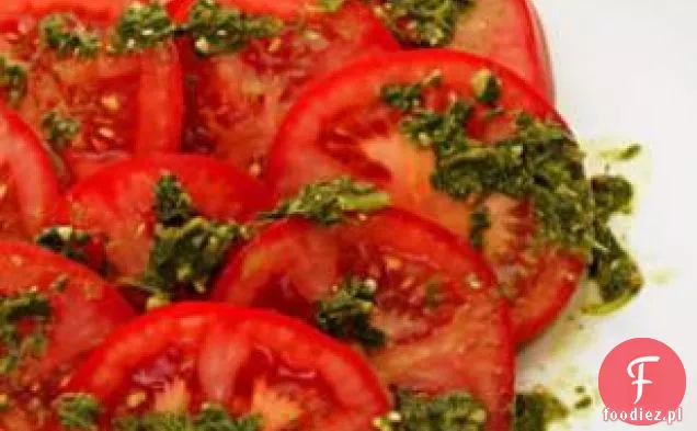 Pokrojone Pomidory Z Pesto Mżawka
