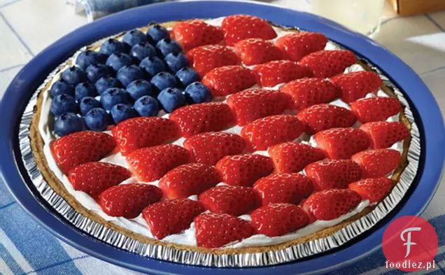 American Berry No-Bake Cheesecake