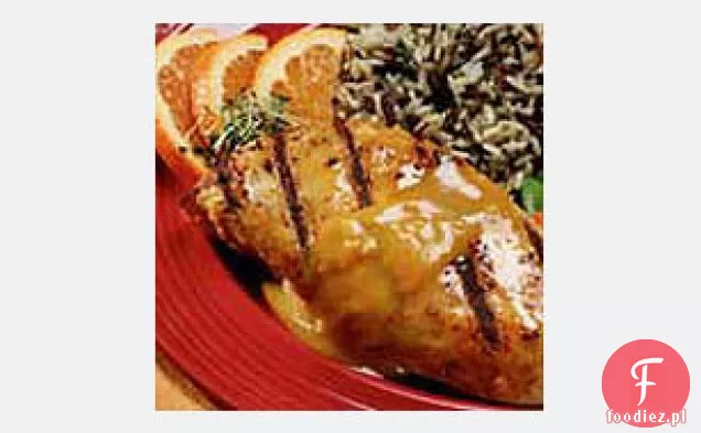 Kurczak Z Grilla Miodowo-Musztardowy Imbir