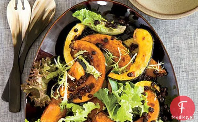 Pieczona noga jagnięca z pomarańczą i ziołami