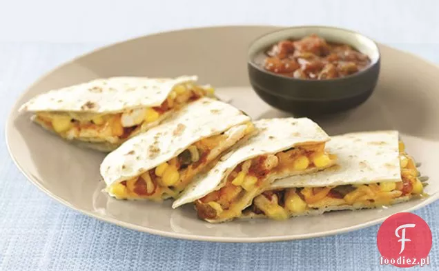 Quesadillas Z Kurczakiem I Kukurydzą