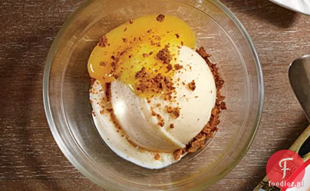 Gingery Lemon Curd Sundae