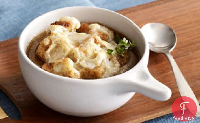 Obfita Francuska Zupa Cebulowa