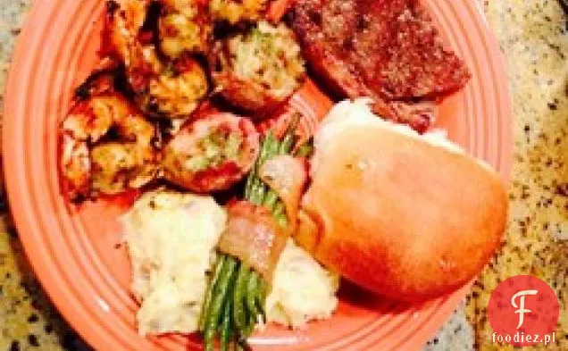 Pikantne krewetki z grilla kokosowo-limonkowe