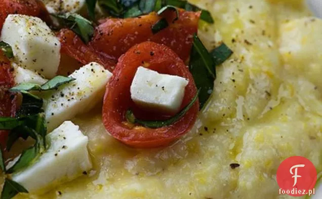 Polenta Z Pomidorami I Mozzarellą