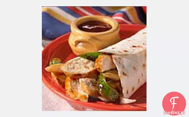 BBQ Chicken Wrap Sandwiches