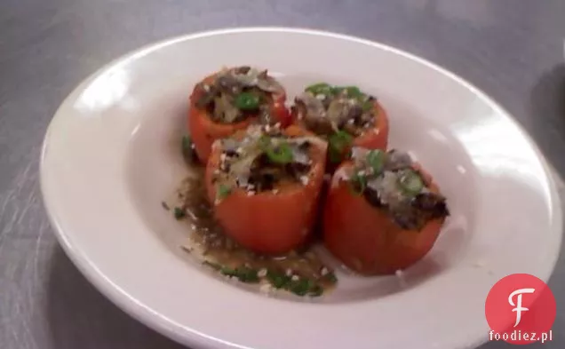 Pomidory Pieczone I Nadziewane W Stylu Paella