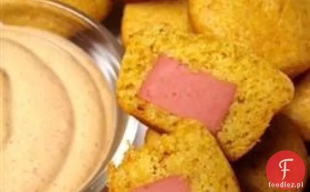 Mini muffinki kukurydziane z sosem Fiesta