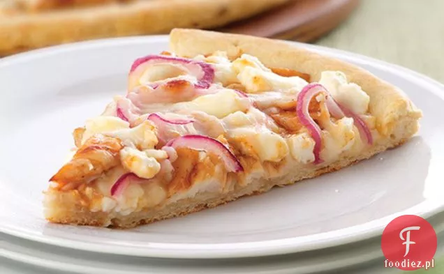 Feta-pizza z kurczakiem BBQ