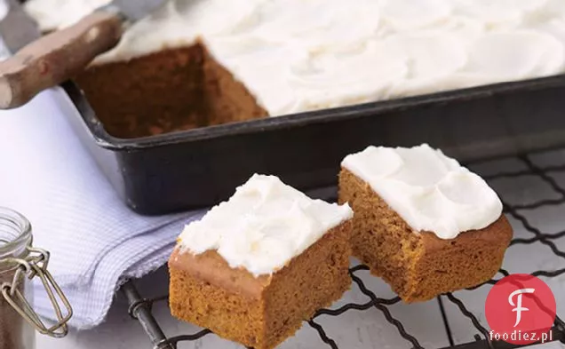 Pumpkin Spice Frosted Snack Bars