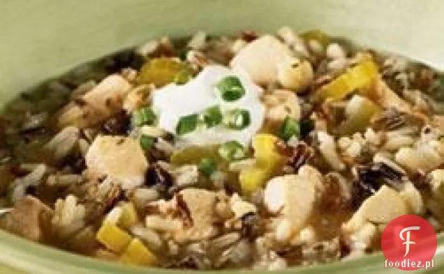 Zupa Ryżowa Z Kurczaka Na Wolnym Ogniu