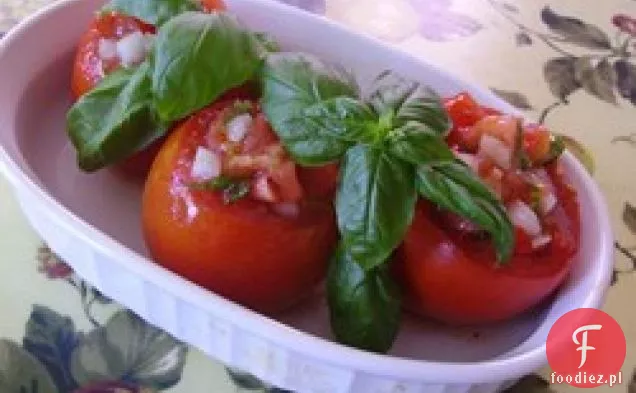 Chrupiące ogórki i pomidory w koperku Vinaigrette
