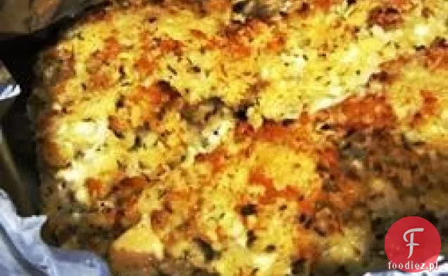 Pieczone W Piecu Nadziewane Piersi Z Kurczaka