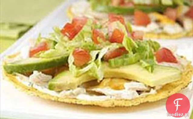 Serowy Kurczak Tostadas