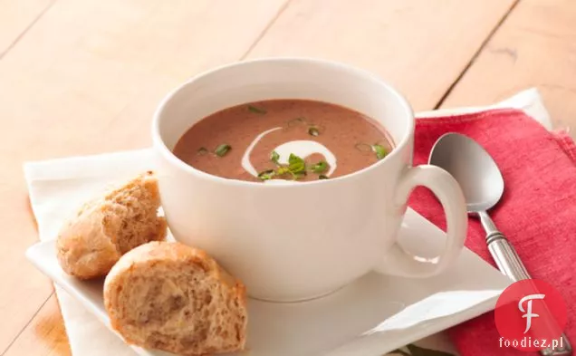Szybka I Fantastyczna Zupa Z Czarnej Fasoli