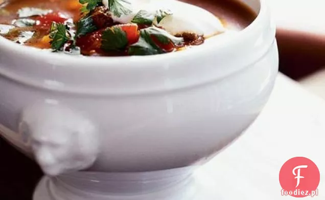 Meksykańska zupa wołowo-Hominowa