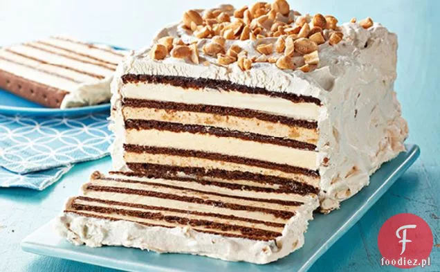 Ciasto Czekoladowo-Orzechowe Ice Cream Sandwich