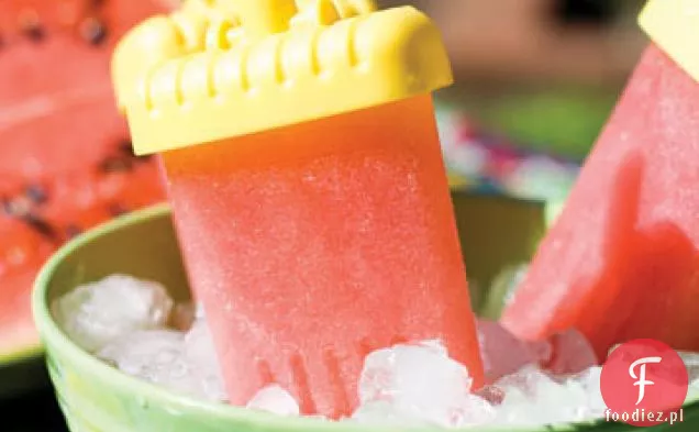 Arbuz Saké Popsicles