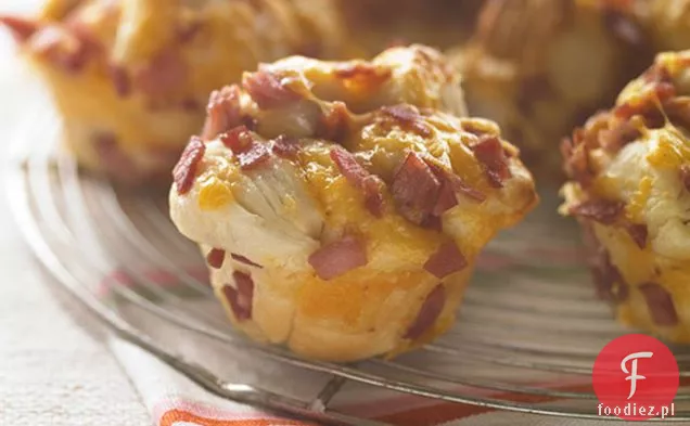 Cheesy Ham Bubble Bakes