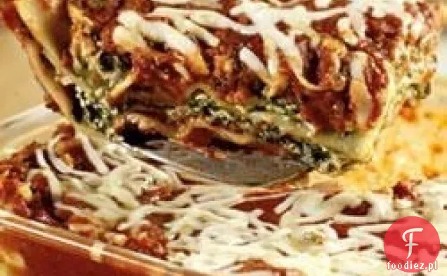 Ekstra Łatwa Lasagna Szpinakowa
