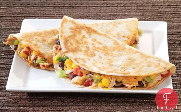 Dinnertime Chicken Quesadilla
