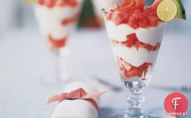 Arbuz i Mascarpone Parfaits