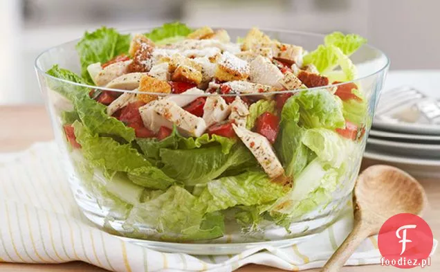 Warstwowa Sałatka Bruschetta