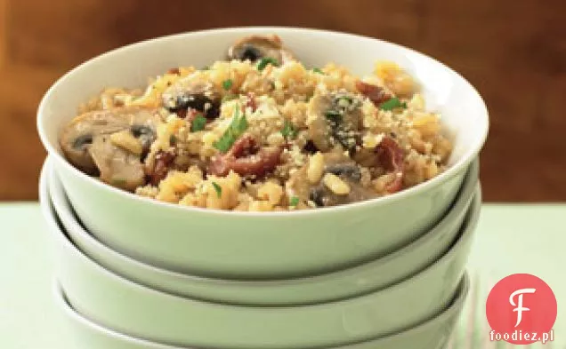 Risotto Z Suszonymi Pomidorami I Bekonem
