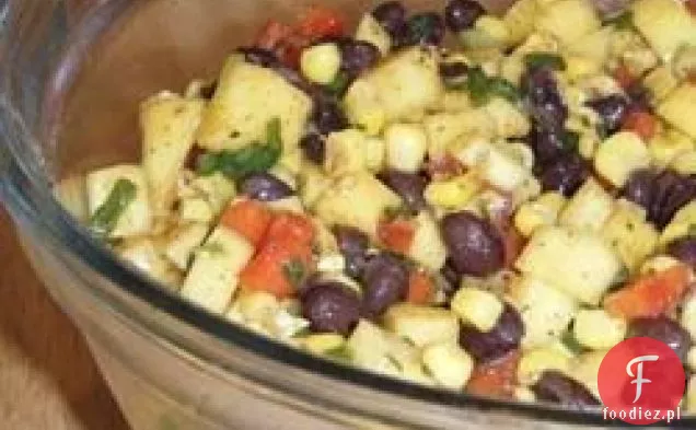 Sałatka Z Czarnej Fasoli Mango