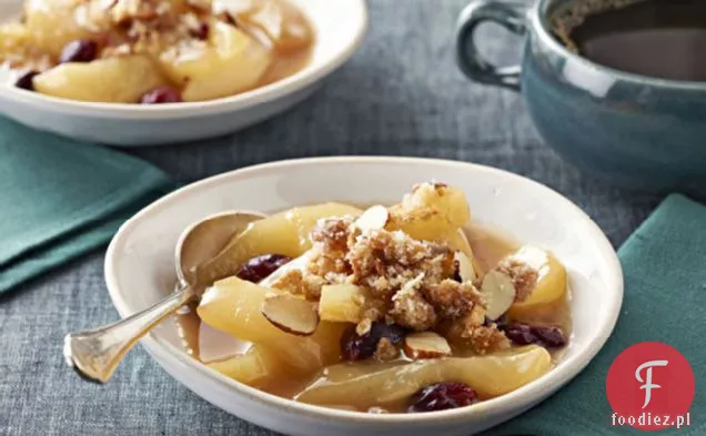 Slow-Cooker Pear & Cranberry Crisp
